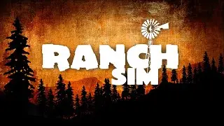 PLAYING NEW GAME RANCH SIMULATOR building cow farm | day 3