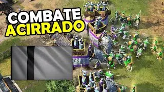 Enfrentei um Conquistador na Guerra dos Impérios de Tughlaq - Age of Empires 4