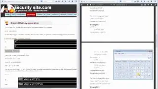 RSA Examples