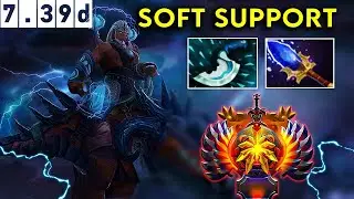 Disruptor Immortal Soft Support - Dota 2 Patch 7.39d Pro Pub Gameplay