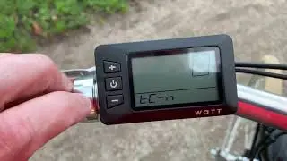 Watt e-Bike fiets trapondersteuning aanpassen