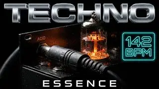 Hard Rave Acid Techno 142 BPM | Breathy Dark Warehouse Vibes |