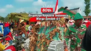 Karnaval HUT RI  Warga Gendek 4/1 Jatimulyo Alian