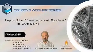 COMOSYS WEBINAR SERIES 11: Environment System  Short Webinar