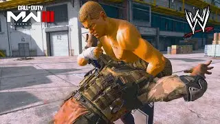 New WWE Cody Rhodes Cross Rhodes Finishing Move | COD MW3 Finishers