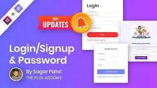 How to setup Social LOGIN & Social SIGNUP form with special features in Elementor Page Builder?