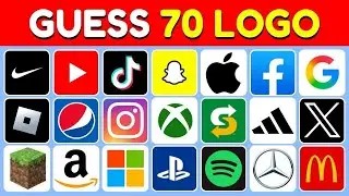 Guess the Logo in 5 Seconds | 70 Famous Logos | Logo Quiz 2026