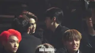 171115 AAA 엑소 EXO SEHUN 세훈 가수석 - 종인이랑 전야 연습 (dance practice with KAI) 귓속말 + 수다 + 스트레칭 ..허리 아프지마ㅠㅠ