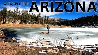 Ice Fishing in Arizona!? AZ NM Adventure Day!