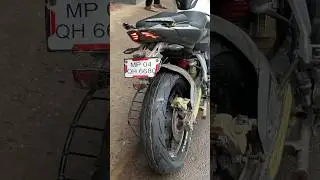 Ceat zoom red x1 150 || ns 200 tyers change || #bike #motovlogger #rider #ns200 #youtubeshorts