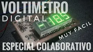 Especial Colaborativo | Voltimetro Digital con ICL7107