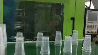 Thin wall injection molding, milky tea cup thin wall molding, high speed injection molding