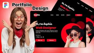 Design attractive UI/UX Portfolio Website using Figma | Figma Portfolio Design 2023