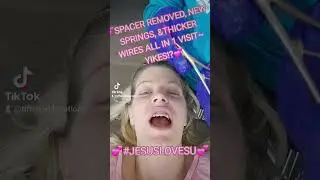💕SPACER REMOVED, SPRINGS ADDED&THICKER WIRES💕#jesus#bible#viral#tiffanyd#foryou#fyp#trending#shorts