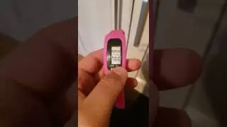 How to set up Pedometer watch.