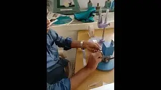 Crease Recovery Test for Fabrics