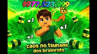 🌊 EVENTO FUJA do TSUNAMI para BRAINROTS HOJE!! 💙 HYPER PIRATEX AO VIVO