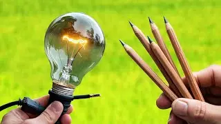 Amazing DIY Hacks with Bulb, LED & Pencil