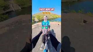 This Is Not Good! 😨🤯 #ghost #parkour #spiderman #viral #challenge