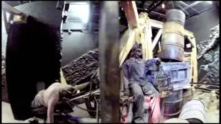 Black Diamond At Knoebels Lights On Multiple Angle POV