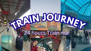 Train Journey Vlog🚉||Sookun bhara safar❤️||Travel with @shaistakidiaries0305 