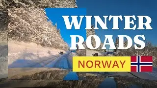 Postcard Perfect! Norway&rsquo;s Snowy Roads & Stunning Winter Landscapes 📸❄️
