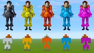 NEVER SPAWN PENNYWISE EVOLUTION in Minecraft PE