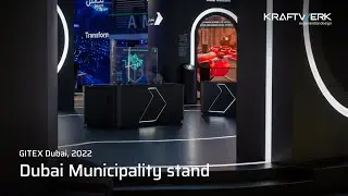 GITEX 2022 Dubai Municipality x Kraftwerk x Projex | Interactive digital stand development