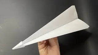 Meilleur Avion en Papier | Comment faire un Avion en Papier qui vole aussi loin et aussi longtemps