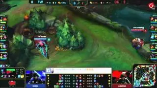 2015 LoL World Championship 8強FW vs OG -G1 (2015/10/16)