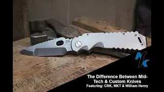 Difference Between Mid Tech & Full Custom Knives - Featuring Arktika by MKT