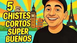 Los 5 Mejores Chistes Cortos para Morir de Risa 🤣 #ChistesCortos#Humor#ChistesDivertidos#Chistes