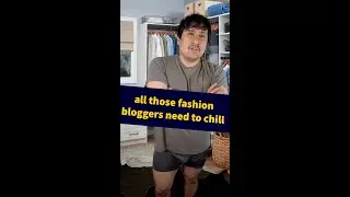 fake mens fashion blogger...