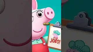The Dark Truth Behind Miss Rabbit in Peppa Pig #shorts