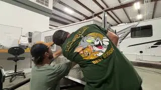 Installing a Maxxair Dome Fan on a Runaway Range Runner