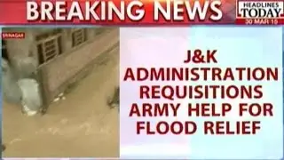 Srinagar Floods: Govt Requests Army Help For Flood Relief