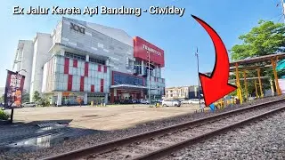 TERJALNYA REAKTIVASI JALUR KERETA MENUJU CIWIDEY SUDAH BERALIH FUNGSI MENJADI PARKIRAN MALL !