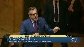 Rep. Andrew Barkis speaks out against rent control bill that will worsen Washington&rsquo;s housing crisis