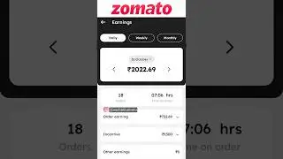 Zomato Earning on Diwali 🪔🎇 Boom #zomato #minivlog #shorts