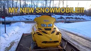 MY NEW SNOWMOBILE!! Ski-Doo Summit X Highmark 827