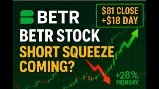 Акции BETR взлетели на 28% до $81 &mdash; короткое сжатие или только начало?