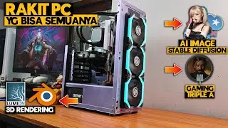 MANTAP!! RAKIT PC 6Jt s/d 8Jt an Untuk 3D Rendering & GAMING RATA KANAN - Ft VenomRX H510