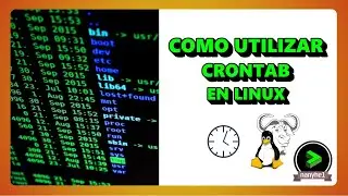 Como utilizar crontab en  Linux
