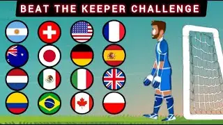 Beat The Keeper Challenge 😱🤯 || Marble Soccer Race Tournament No 15