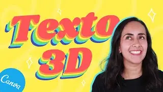 Tutorial: Efecto de texto 3D en Canva GRATIS y súper fácil 🙃