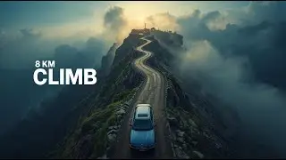 8 KM of Pure Adrenaline: Climbing the Steep Mountain Roads to a Hidden Hill Station