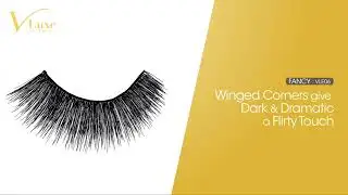 100% Virgin Remy Hair False Eyelashes with Tapered End Technology
