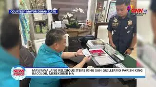 MAWAWALANG RELIGIOUS ITEMS KING SAN GUILLERMO PARISH KING BACOLOR, MEREKOBER NA