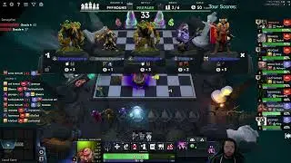 6 Gods 4 Cents/Orcs 3 Shamans! Tournament Game! Dota Auto Chess Season 37!