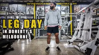 Leg Day in Australias Most Iconic Gym (Doherty's Melbourne)